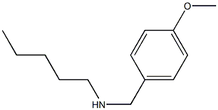 [(4-methoxyphenyl)methyl](pentyl)amine Struktur