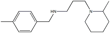 [(4-methylphenyl)methyl][3-(2-methylpiperidin-1-yl)propyl]amine Struktur