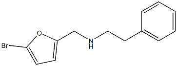 [(5-bromofuran-2-yl)methyl](2-phenylethyl)amine Struktur