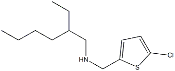 [(5-chlorothiophen-2-yl)methyl](2-ethylhexyl)amine Struktur