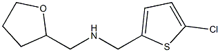 [(5-chlorothiophen-2-yl)methyl](oxolan-2-ylmethyl)amine Struktur