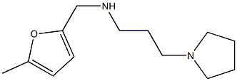 [(5-methylfuran-2-yl)methyl][3-(pyrrolidin-1-yl)propyl]amine Struktur