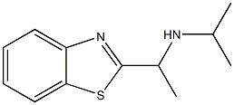 [1-(1,3-benzothiazol-2-yl)ethyl](propan-2-yl)amine Struktur