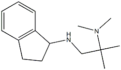 [1-(2,3-dihydro-1H-inden-1-ylamino)-2-methylpropan-2-yl]dimethylamine Struktur