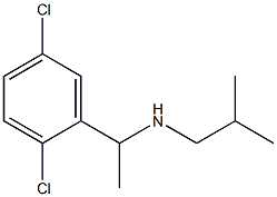 [1-(2,5-dichlorophenyl)ethyl](2-methylpropyl)amine Struktur