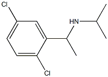 [1-(2,5-dichlorophenyl)ethyl](propan-2-yl)amine Struktur