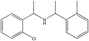 [1-(2-chlorophenyl)ethyl][1-(2-methylphenyl)ethyl]amine Struktur