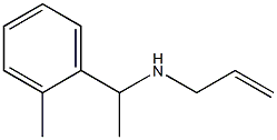 [1-(2-methylphenyl)ethyl](prop-2-en-1-yl)amine Struktur