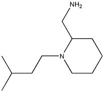 [1-(3-methylbutyl)piperidin-2-yl]methanamine Struktur