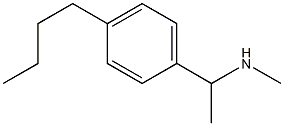 [1-(4-butylphenyl)ethyl](methyl)amine Struktur