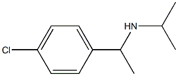 [1-(4-chlorophenyl)ethyl](propan-2-yl)amine Struktur