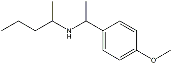 [1-(4-methoxyphenyl)ethyl](pentan-2-yl)amine Struktur