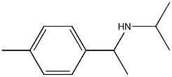 [1-(4-methylphenyl)ethyl](propan-2-yl)amine Struktur