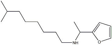 [1-(furan-2-yl)ethyl](7-methyloctyl)amine Struktur