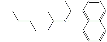 [1-(naphthalen-1-yl)ethyl](octan-2-yl)amine Struktur