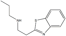 [2-(1,3-benzothiazol-2-yl)ethyl](propyl)amine Struktur