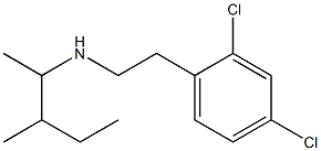 [2-(2,4-dichlorophenyl)ethyl](3-methylpentan-2-yl)amine Struktur