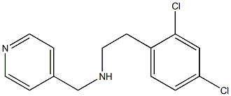 [2-(2,4-dichlorophenyl)ethyl](pyridin-4-ylmethyl)amine Struktur