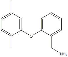 [2-(2,5-dimethylphenoxy)phenyl]methanamine Struktur