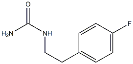 [2-(4-fluorophenyl)ethyl]urea Struktur