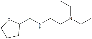 [2-(diethylamino)ethyl](oxolan-2-ylmethyl)amine Struktur