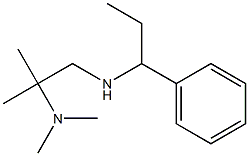 [2-(dimethylamino)-2-methylpropyl](1-phenylpropyl)amine Struktur