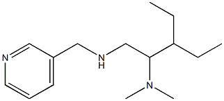 [2-(dimethylamino)-3-ethylpentyl](pyridin-3-ylmethyl)amine Struktur