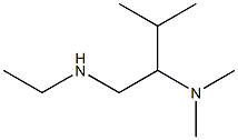 [2-(dimethylamino)-3-methylbutyl](ethyl)amine Struktur