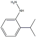 [2-(propan-2-yl)phenyl]hydrazine Struktur