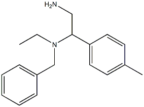 [2-amino-1-(4-methylphenyl)ethyl](benzyl)ethylamine Struktur