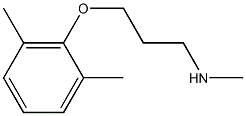 [3-(2,6-dimethylphenoxy)propyl](methyl)amine Struktur