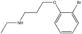 [3-(2-bromophenoxy)propyl](ethyl)amine Struktur