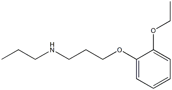 [3-(2-ethoxyphenoxy)propyl](propyl)amine Struktur