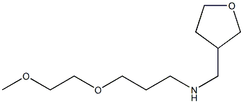 [3-(2-methoxyethoxy)propyl](oxolan-3-ylmethyl)amine Struktur