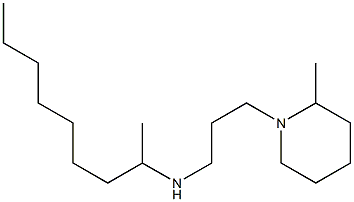 [3-(2-methylpiperidin-1-yl)propyl](nonan-2-yl)amine Struktur