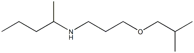 [3-(2-methylpropoxy)propyl](pentan-2-yl)amine Struktur