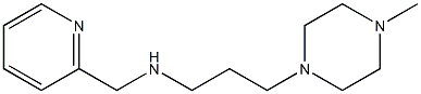 [3-(4-methylpiperazin-1-yl)propyl](pyridin-2-ylmethyl)amine Struktur