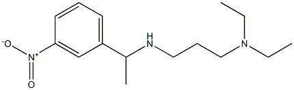 [3-(diethylamino)propyl][1-(3-nitrophenyl)ethyl]amine Struktur