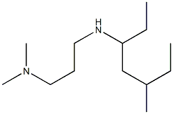 [3-(dimethylamino)propyl](5-methylheptan-3-yl)amine Struktur