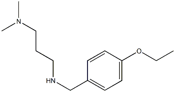 [3-(dimethylamino)propyl][(4-ethoxyphenyl)methyl]amine Struktur