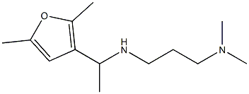 [3-(dimethylamino)propyl][1-(2,5-dimethylfuran-3-yl)ethyl]amine Struktur