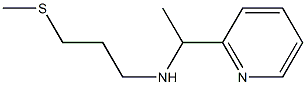 [3-(methylsulfanyl)propyl][1-(pyridin-2-yl)ethyl]amine Struktur