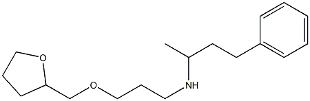 [3-(oxolan-2-ylmethoxy)propyl](4-phenylbutan-2-yl)amine Struktur