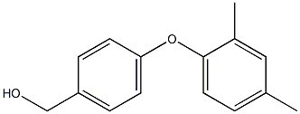 [4-(2,4-dimethylphenoxy)phenyl]methanol Struktur