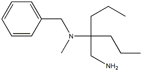 [4-(aminomethyl)heptan-4-yl](benzyl)methylamine Struktur