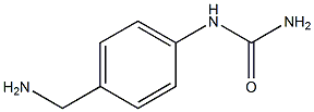 [4-(aminomethyl)phenyl]urea Struktur