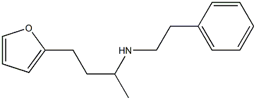 [4-(furan-2-yl)butan-2-yl](2-phenylethyl)amine Struktur