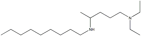 [5-(diethylamino)pentan-2-yl](nonyl)amine Struktur