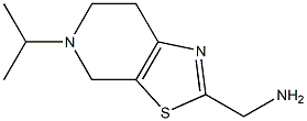 [5-(propan-2-yl)-4H,5H,6H,7H-pyrido[4,3-d][1,3]thiazol-2-yl]methanamine Struktur