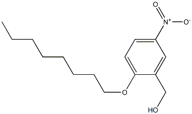 [5-nitro-2-(octyloxy)phenyl]methanol Struktur